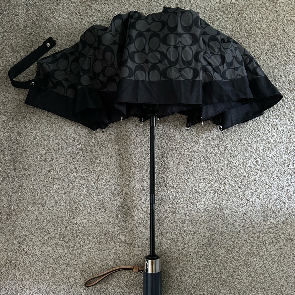 COACH Signature Umbrella